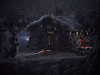 下雪 房子 黑夜 美景