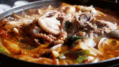 韩国料理 美食 韩食 韩国美食 章鱼 面