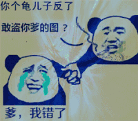 打儿子 闪亮 流泪 敢盗你爹的图
