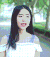 美女 长发 耳环 唱歌