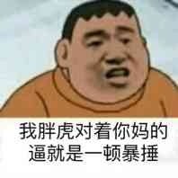 胖虎我胖虎对着你妈的逼就是一顿爆锤斗图gif动图_动态图_表情包下载