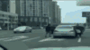 街头 打架 汽车 师徒四人
