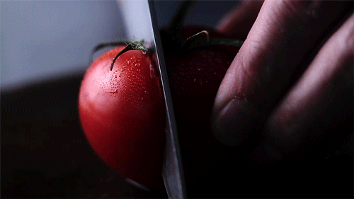 西红柿 切开 两半 蔬菜