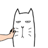猫咪 揉脸 严肃脸 困了