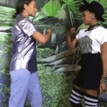 黑人女子 斗舞 欢乐 搞笑