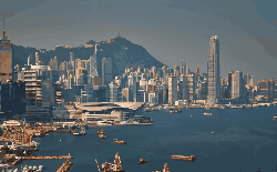 HONG&KONG&Time&Lapse 城市 延时摄影 旅游 香港 维多利亚港