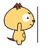 表情包 魔魔狗 撞墙
