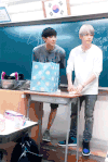 EXO 朴灿烈 边伯贤 帅气 搞笑 学校 青春