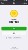 微信零钱 你有个屁钱 余额 截图