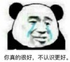 暴漫 文字表情包 你真的很好不认识更好 搞怪 逗 蠢萌