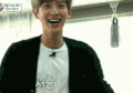 EXO 朴灿烈 拥抱 可爱 开心 兴奋