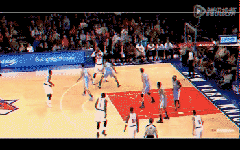 NBA 安东尼 篮球 突破 对抗 抛射