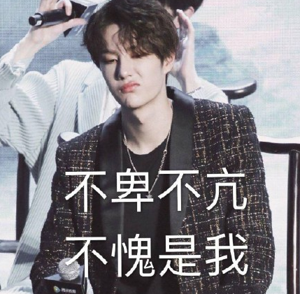 王一博 陈情令 魔道祖师 不愧是我 帅哥