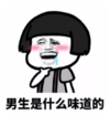 暴漫 文字表情包 男生是什么味道的 搞笑 逗 沙雕