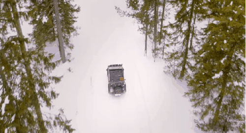 MV Nathan&Trent Running&On&Air 冬天 加拿大 森林 雪地 风景