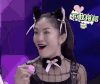 不敢相信 主持人 快乐大本营 综艺 美女 表情包 谢娜