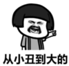 暴漫 文字表情包 从小丑到大的 搞笑 逗 沙雕