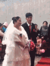 新郎 新娘 搞笑 娱乐 尴尬