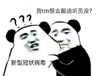 暴漫 熊猫头 我想去蹦迪听见没 我想出门 生气 搞怪 逗