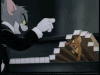 猫和老鼠 弹钢琴 跑 搞笑 经典 tom and jerry