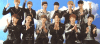 EXO 团队 拍手 帅