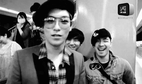 bigbang  美男  呵呵   高興