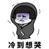 文字表情包 搞笑 逗 魔性 天气太冷了 冷到想哭