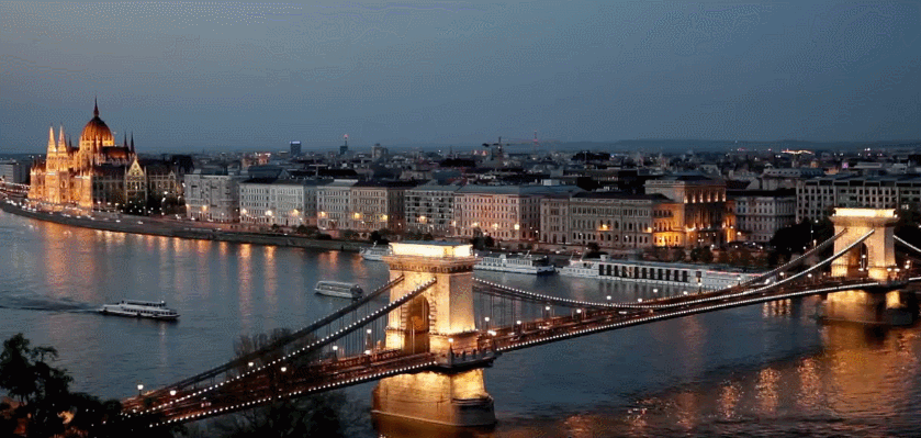 城市 多瑙河-欧洲的亚马逊 夜景 欧洲 纪录片 美