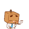 表情包 小盒 张小盒 抽烟