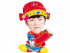 恭喜发财 合家欢乐 鹿晗 可爱 喜庆 祝福