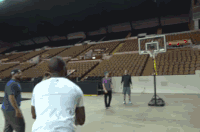 保罗 360度投篮 欧美 篮球 健将 练习