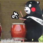 熊本熊 敲鼓