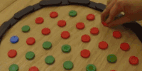 圆牌 桌子 磁铁 颜色