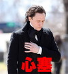 男神 捂住 难受 心塞