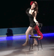 椅子 滑冰 冰刀 舞裙