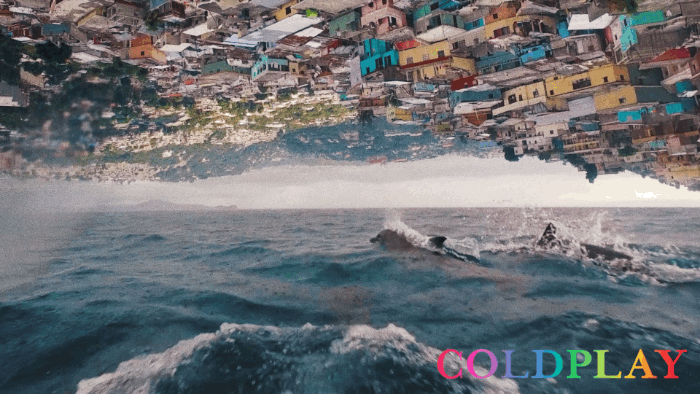 酷玩乐队 Coldplay 艺术 超现实 海豚