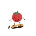 美食 番茄 平衡车