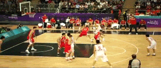 中国男篮 扣篮 易建联 球星