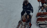 Travel&Alberta&CANADA 加拿大 开心 滑雪 纪录片 雪橇 风景