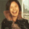 美女 开心 拍手 长发