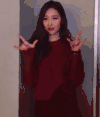 卖萌 再见 wonder girls 宣美 手势 回聊