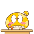 写字 认真 萌萌哒