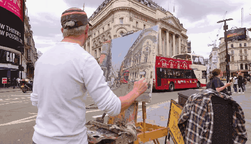 Around&the&world LONDON&in&4k 伦敦 油画 画家 纪录片 英国