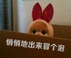 悄悄地出来 冒个泡 暗中观察 露头