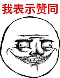 光头 逗比 直视 我表示赞同