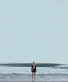 海边 站立 放松 安静