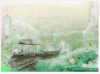 诗意 船舶 烟雨 意境