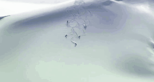 加拿大不列颠哥伦比亚省风光 延时摄影 旅游 滑雪 纪录片 远镜头 雪山 风景