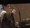 男神 抽烟 帽子