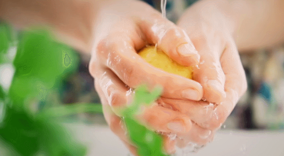 土豆 柠檬香草奶油鲜虾馄饨 清洗  美食系列短片